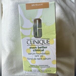 NEW Clinique Even Better Clinical Serum Foundation SPF 20 color: WN Buff